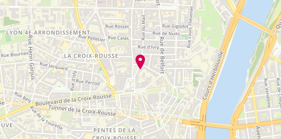 Plan de Bouillet [Gouter] - Lyon 4, 16 place de la Croix-Rousse, 69004 Lyon