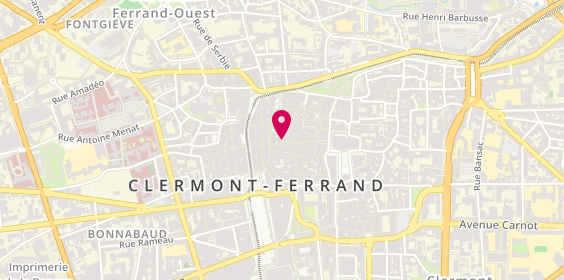 Plan de Leonidas, 38 Rue des Gras, 63000 Clermont-Ferrand