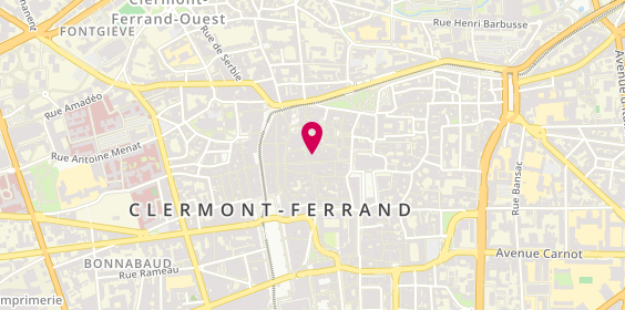 Plan de Délices Lamarque, 30 Rue des Gras, 63000 Clermont-Ferrand