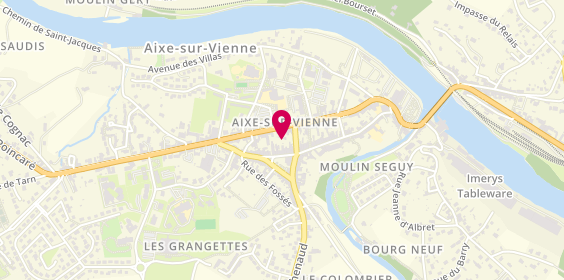 Plan de Pâtisserie Boulesteix, 12 Place Aymard Fayard, 87700 Aixe-sur-Vienne