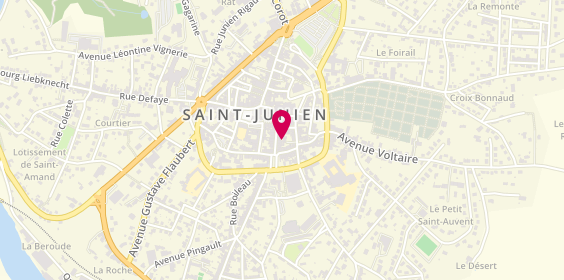 Plan de Texier, 7 Rue Gabriel Péri, 87200 Saint-Junien