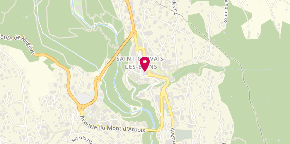 Plan de Aux petits gourmands, 29 avenue du Mont d'Arbois, 74170 Saint-Gervais-les-Bains