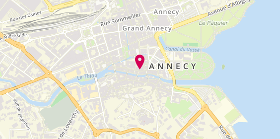 Plan de Rose des Neiges, 2 Rue Jean-Jacques Rousseau, 74000 Annecy