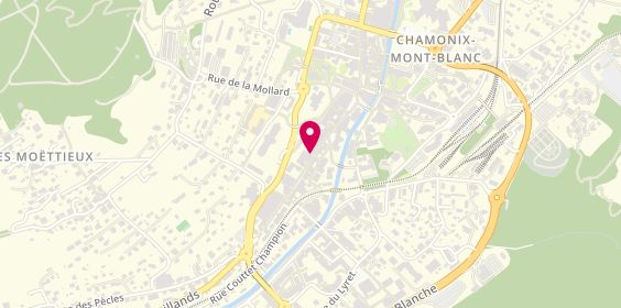 Plan de Aux Petits Gourmands, 168 Rue Docteur Paccard, 74400 Chamonix-Mont-Blanc