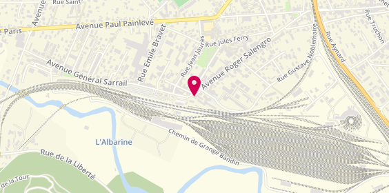 Plan de TOURNIER Bernard, 91 avenue Roger Salengro, 01500 Ambérieu-en-Bugey