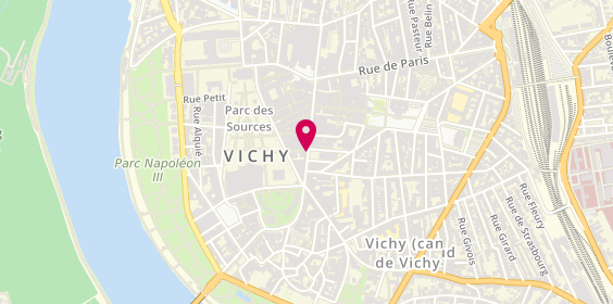 Plan de Côté Sucré, 11 Rue Georges Clemenceau, 03200 Vichy