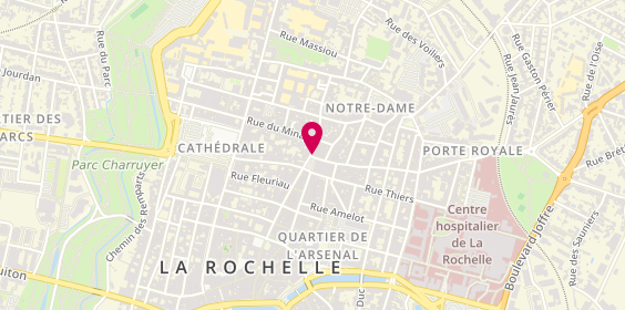 Plan de Atelier du Chocolat de Bayonne, 2 Rue Pas du Minage, 17000 La Rochelle