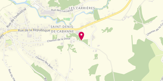 Plan de La Maison de la Praline, La Doux, 42750 Saint-Denis-de-Cabanne