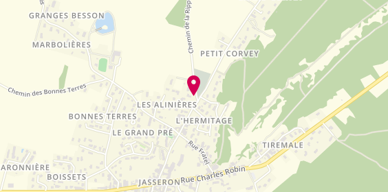 Plan de Chocolaterie Comte, 441 Rue Thomas Riboud, 01250 Jasseron