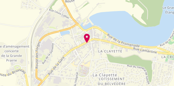 Plan de Le Clayettois Gourmand, 40 Rue Centrale, 71800 La Clayette