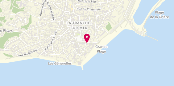 Plan de Caramel et Chocolat, 33 avenue Maurice Samson, 85360 La Tranche-sur-Mer