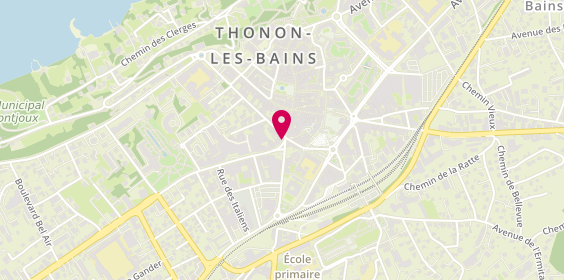 Plan de Leonidas, 3 Place Jules Mercier, 74200 Thonon-les-Bains