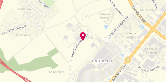 Plan de FINK - Poitiers Sud, 15 Rue Gustave Eiffel, 86000 Poitiers