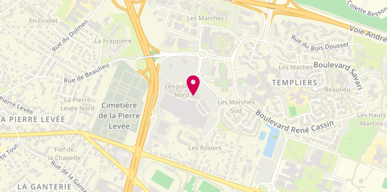 Plan de Leonidas, Centre Commercial Beaulieu
2 avenue de Lafayette, 86000 Poitiers