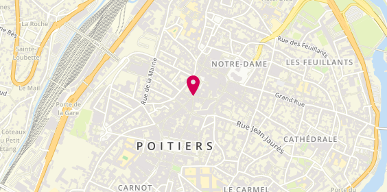 Plan de Rannou Métivier, 30 Rue des Cordeliers, 86000 Poitiers