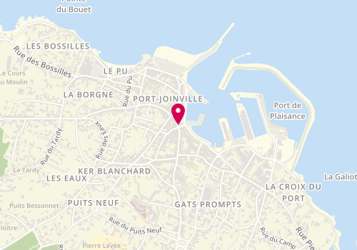 Plan de La maison d'Oya, 11 Rue de la Republique, 85350 L'Île-d'Yeu