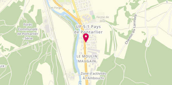 Plan de Le Fournil de Morteau - le Fournil du La, 37 avenue de l'Armée de l'Est, 25300 Pontarlier