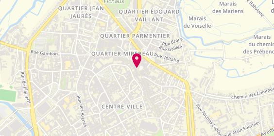 Plan de Aromes du Vieux Bourges, 11 place Gordaine, 18000 Bourges