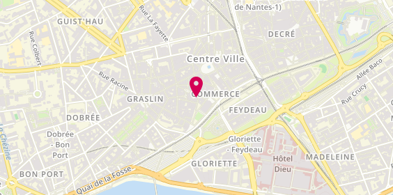 Plan de Maison Georges Larnicol, Rue de la Fosse, 44000 Nantes
Passage Pommeraye, 44000 Nantes