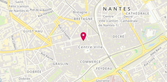 Plan de Jeff de Bruges - Martial, 22 Rue Contrescarpe, 44000 Nantes