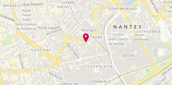 Plan de Esthète, Naturellement Pâtissier, 1 Bis Rue Mercoeur, 44000 Nantes