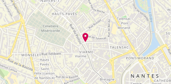 Plan de Debotté HAUTS PAVÉS, 2 Rue des Hauts Pavés, 44000 Nantes