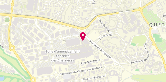 Plan de Jeff de Bruges - Martial, avenue de Bourgogne, 21800 Quetigny