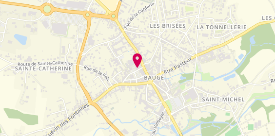 Plan de Aux Delices Baugeois, 6 Rue du Marché, 49150 Baugé-en-Anjou
