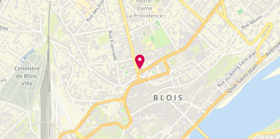 Plan de ADDECONFETTI, 3 Rue du Bourg Neuf, 41000 Blois