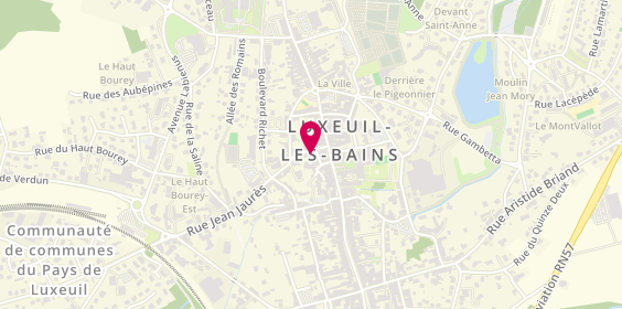 Plan de Maison Drouhet, 6 Rue du Dr Gilles Cugnier, 70300 Luxeuil-les-Bains