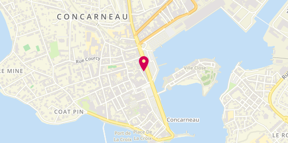 Plan de L'Atelier N°5 - Concarneau, 5 avenue Pierre Gueguin, 29900 Concarneau