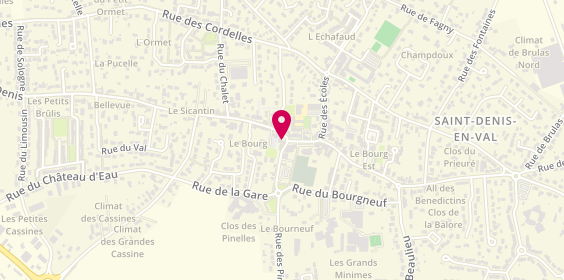 Plan de Pâtisserie Chocolaterie Biscuiterie AYROLE JC, 20 Rue du Roussillon, 45560 Saint-Denis-en-Val