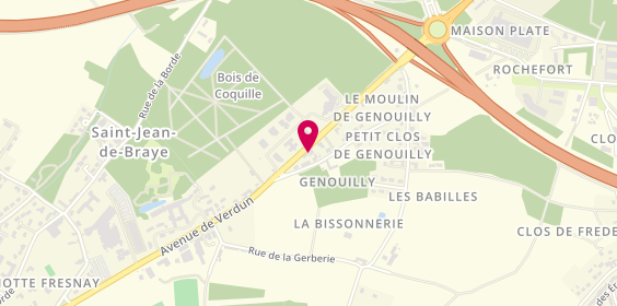 Plan de LAMBERT Denis Denis, 118 avenue de Verdun, 45800 Saint-Jean-de-Braye
