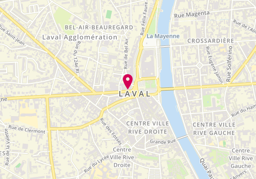 Plan de Mezine Bld, 6 Rue General de Gaulle, 53000 Laval