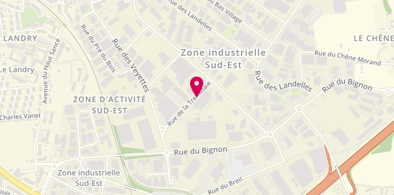 Plan de Maison Bouvier Chocolaterie | Pâtisserie (Click&collect), 12 Rue de la Tremblaie, 35000 Rennes