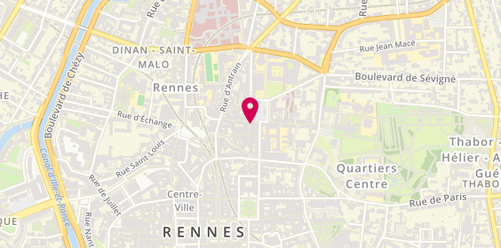 Plan de Maison Bouvier Pâtisserie | Chocolaterie, 11 Rue de la Visitation, 35000 Rennes