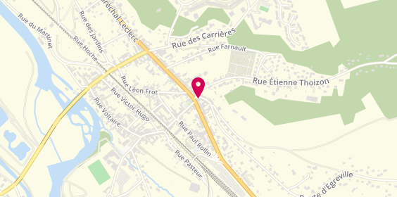 Plan de La Bonne Galette, 58 Avenue du Marechal Leclerc, 77460 Souppes-sur-Loing