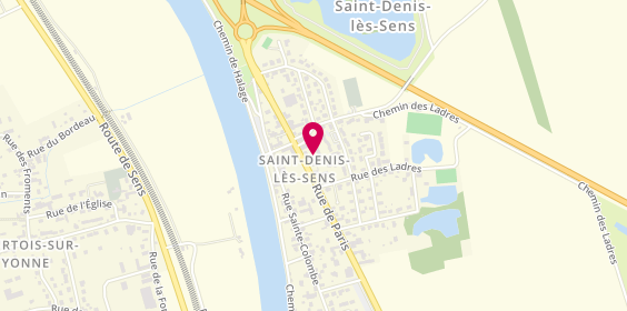 Plan de Leonidas, Zc le Pre Aubert, 89100 Saint-Denis-lès-Sens