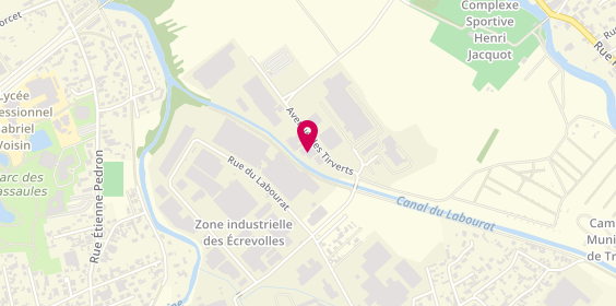 Plan de Pascal Caffet, 3 Avenue Tirverts
Rue des Ecrevolles Zone Industrielle Des, 10150 Pont-Sainte-Marie