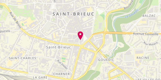 Plan de Boulangerie Patisserie Chocolaterie des Champs, 11 Rue Saint François, 22000 Saint-Brieuc