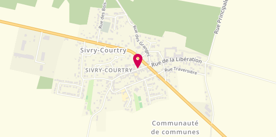 Plan de Le Fournil de Sivry, 3 Rue de la Mairie, 77115 Sivry-Courtry