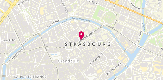 Plan de Patisserie Barthelemy, 9 Place Broglie, 67000 Strasbourg