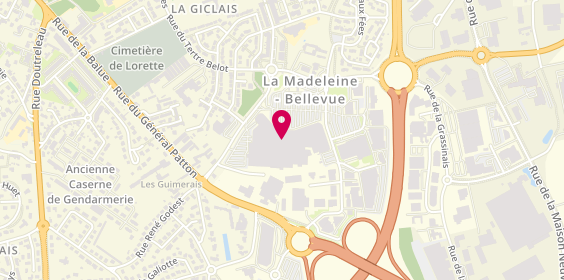 Plan de Jeff de Bruges, Centre Commercial la Madeleine
avenue de la Flaudaie, 35400 Saint-Malo