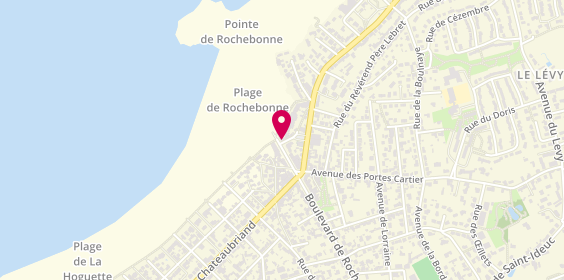 Plan de HEDAN Denise, 96 Boulevard de Rochebonne, 35400 Saint-Malo