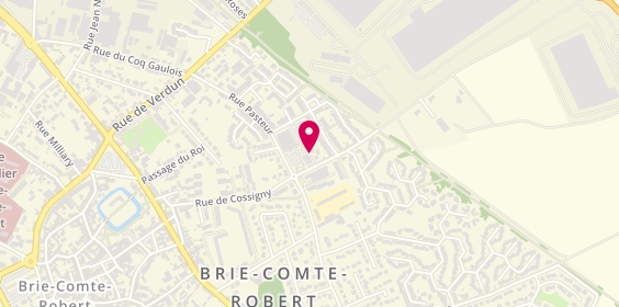 Plan de Le Fournil Briard, 25 Rue Pasteur, 77170 Brie-Comte-Robert