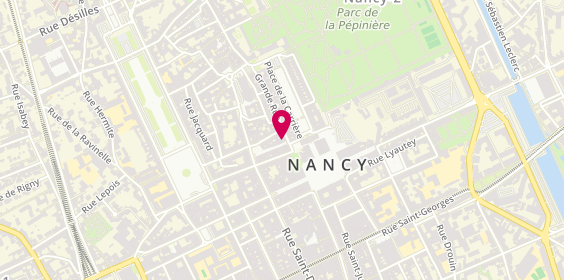 Plan de Les tentations de Seb, 10 Rue des Maréchaux, 54000 Nancy