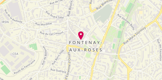 Plan de L'Etoile de Fontenay, 62 Rue Boucicaut, 92260 Fontenay-aux-Roses
