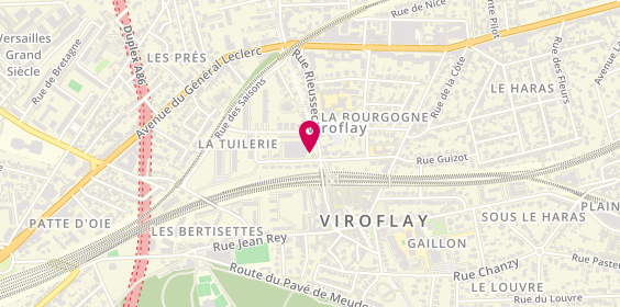 Plan de Chocolaterie Patin - Chocolaterie du For, 42 Rue Rieussec, 78220 Viroflay
