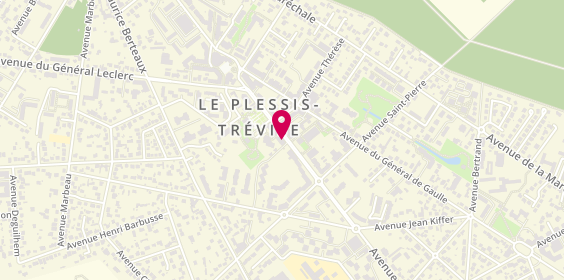 Plan de Un Amour de Chocolat, 44 avenue Ardouin, 94420 Le Plessis-Trévise