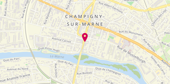 Plan de Choc'Eclat, Rue Albert Thomas 18, 94500 Champigny-sur-Marne
